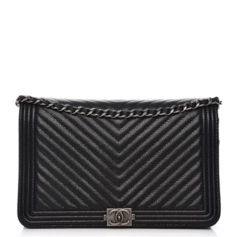 chanel boy wallet on chain chevron|chanel woc online shop.